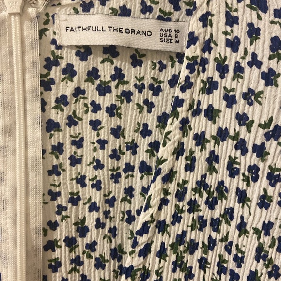 Faithful the Brand floral midi dress, size 6, medium - Picture 5 of 8